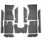 61-63 Ford Thunderbird Complete Carpet 01 Black