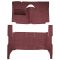59 Ford Fairlane Complete Carpet 13 Maroon