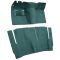 57 Ford Fairlane Complete Carpet 05 Aqua