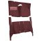 59 Ford Galaxie Complete Carpet 13 Maroon