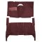 59 Ford Galaxie Complete Carpet 13 Maroon
