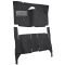 59 Ford Ranch Wagon Complete Carpet 01 Black