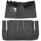 57 Ford Fairlane Complete Carpet 01 Black