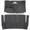 59 Ford Fairlane Complete Carpet 01 Black