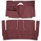 59 Ford Galaxie Complete Carpet 13 Maroon