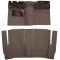57 Ford Fairlane Complete Carpet 10 Dark Brown