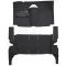 59 Ford Galaxie Complete Carpet 01 Black