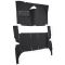 59 Ford Galaxie Complete Carpet 01 Black