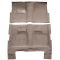 58-58 Chevrolet Biscayne Complete Carpet 10 Dark Brown
