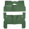 57-57 Chevrolet Bel Air Complete Carpet 38 Light Green