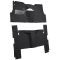 56-56 Chevrolet Bel Air Complete Carpet 01 Black