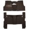 56-56 Chevrolet Bel Air Complete Carpet 10 Dark Brown