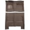 60-65 Ford Falcon Complete Carpet 10 Dark Brown