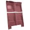 60-65 Ford Falcon Complete Carpet 13 Maroon