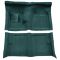 63-65 Mercury Comet Complete Carpet 05 Aqua