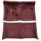 63-65 Mercury Comet Complete Carpet 13 Maroon