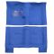 66-70 Dodge Coronet Complete Carpet 05 Aqua