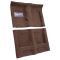 61-64 Pontiac Star Chief Complete Carpet 10 Dark Brown