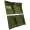 61-62 Chevrolet Bel Air Complete Carpet 14 Moss Green