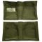 61-62 Chevrolet Bel Air Complete Carpet 14 Moss Green