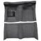 63-65 Ford Falcon Complete Carpet 01 Black