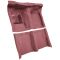 63-65 Ford Falcon Complete Carpet 13 Maroon