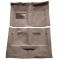 62-65 Dodge Polara Complete Carpet 10 Dark Brown