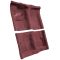 71-73 Plymouth Barracuda Complete Carpet 13 Maroon