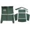 E67-69 Plymouth Barracuda Complete Carpet 14 Moss Green