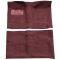 64-67 Chevrolet El Camino Complete Carpet 13 Maroon