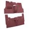 55-57 Pontiac Chieftain Complete Carpet 13 Maroon