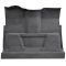 73-73 Chevrolet C30 Pickup Complete Carpet 01 Black