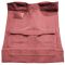 87-96 Dodge Dakota Complete Carpet 4305 Oxblood
