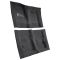 71-73 Cadillac Calais Complete Carpet 01 Black
