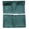 62-65 Ford Fairlane Complete Carpet 05 Aqua