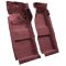 67 Ford Thunderbird Complete Carpet 13 Maroon