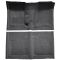 62-67 Chevrolet Chevy II Complete Carpet 01 Black