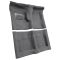 66-70 Dodge Coronet Complete Carpet 01 Black