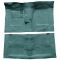 68-72 Pontiac GTO Complete Carpet 05 Aqua