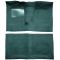 66-67 Pontiac GTO Complete Carpet 05 Aqua