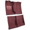 63-66 Plymouth Valiant Complete Carpet 13 Maroon