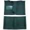 63-66 Plymouth Valiant Complete Carpet 15 Teal