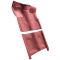 74-75 Buick Apollo Complete Carpet 4305 Oxblood