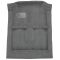 85-88 Dodge Colt Complete Carpet 7701 Graphite