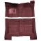 66-70 Ford Falcon Complete Carpet 13 Maroon