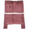 64-67 Chevrolet Malibu Complete Carpet 13 Maroon