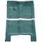 66-67 Buick Sportwagon Complete Carpet 05 Aqua