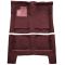 67-69 Ford Thunderbird Complete Carpet 13 Maroon
