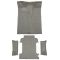 86-91 Isuzu Trooper Complete Carpet 857 Medium Gray