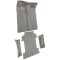 86-91 Isuzu Trooper Complete Carpet 857 Medium Gray